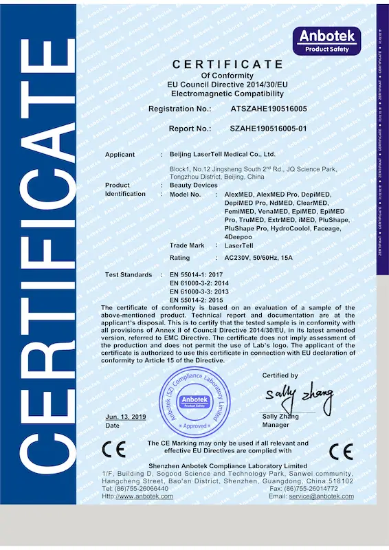 CE AlexMED EMC 01
