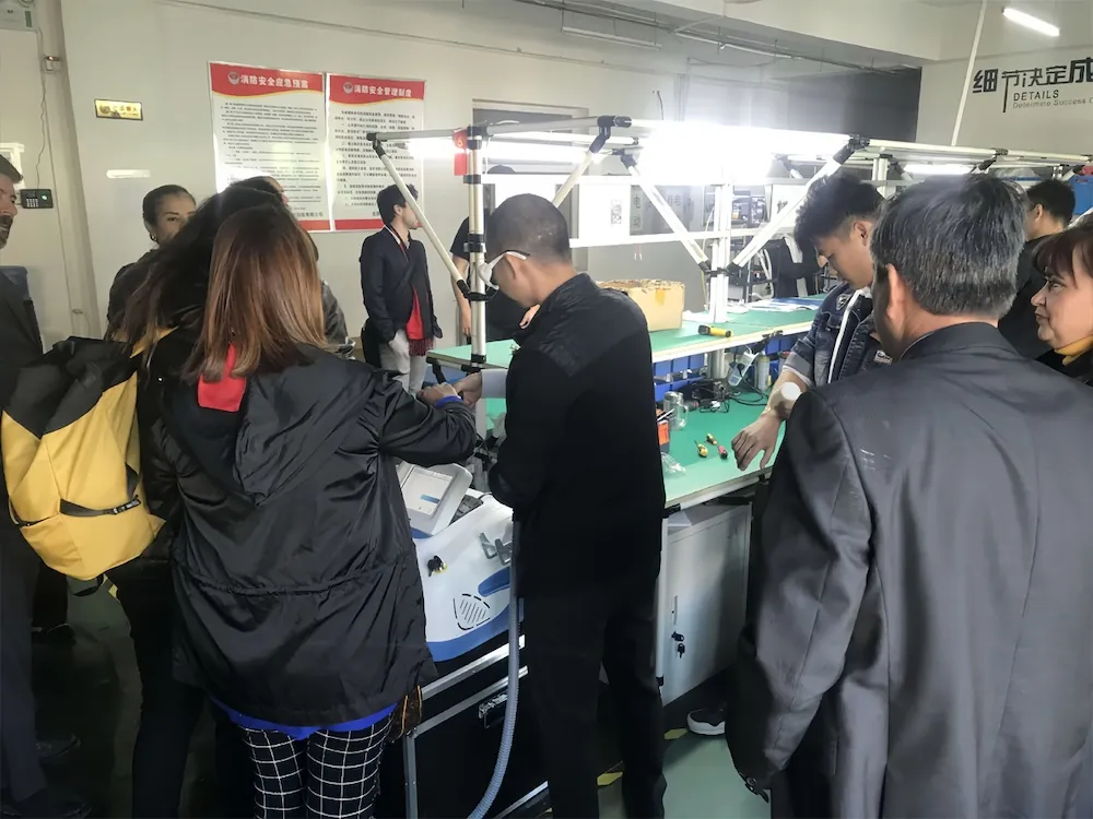 ipl hair removal machine clinical training beijing