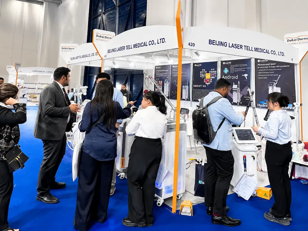 lasertell dubai derma hifu diode laser exhibition