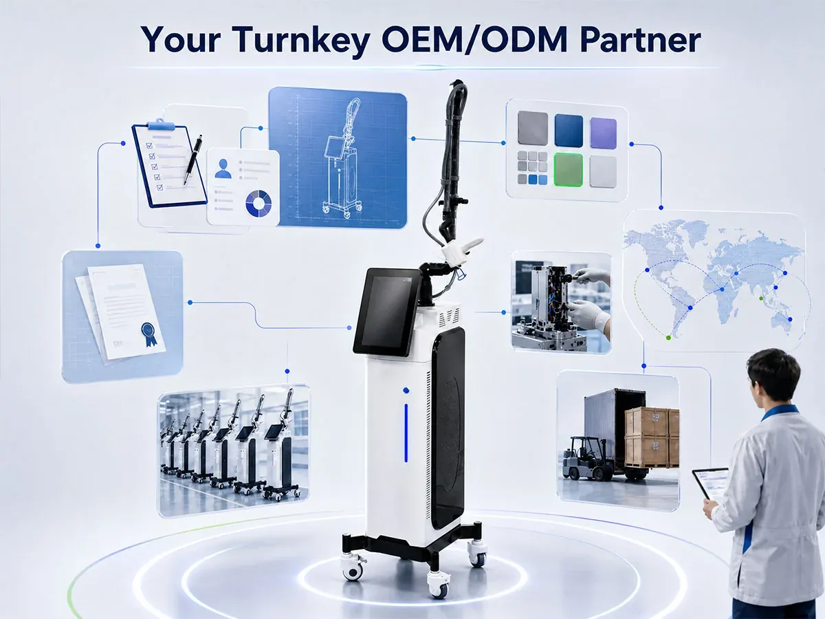 Turnkey OEM/ODM medical aesthetic equipment factory - LaserTell