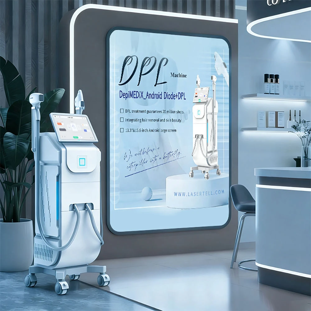 how to maximize clinic efficiency and service range with a diode + ipl 2 in 1 machine