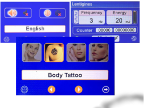 mini q switch nd yag tattoo removal laser machine 1064+532+1320nm