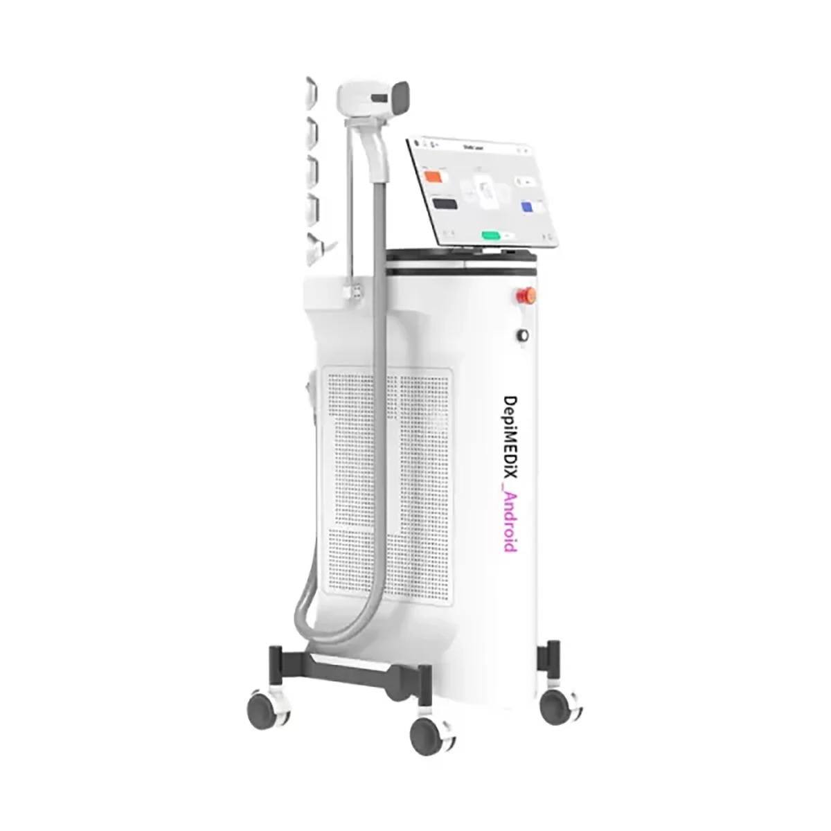 depimedix painless laser hair removal machine side view