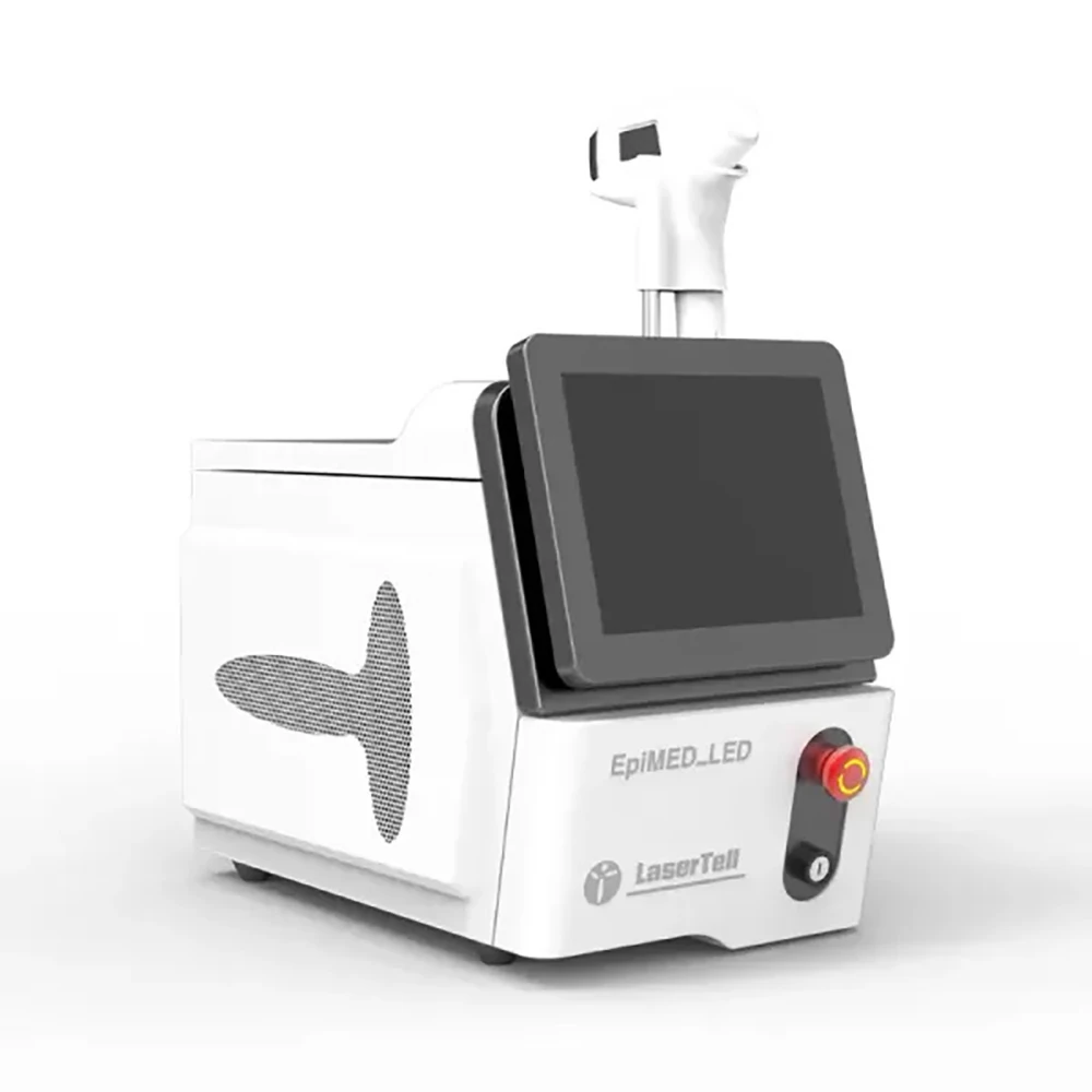 LaserTell EpiMED compact portable diode laser hair removal machine for medical aesthetic clinics