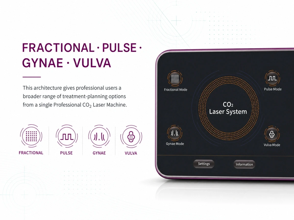 femimed® dual — 75w fractional co₂ laser & vacuum rf microneedling system