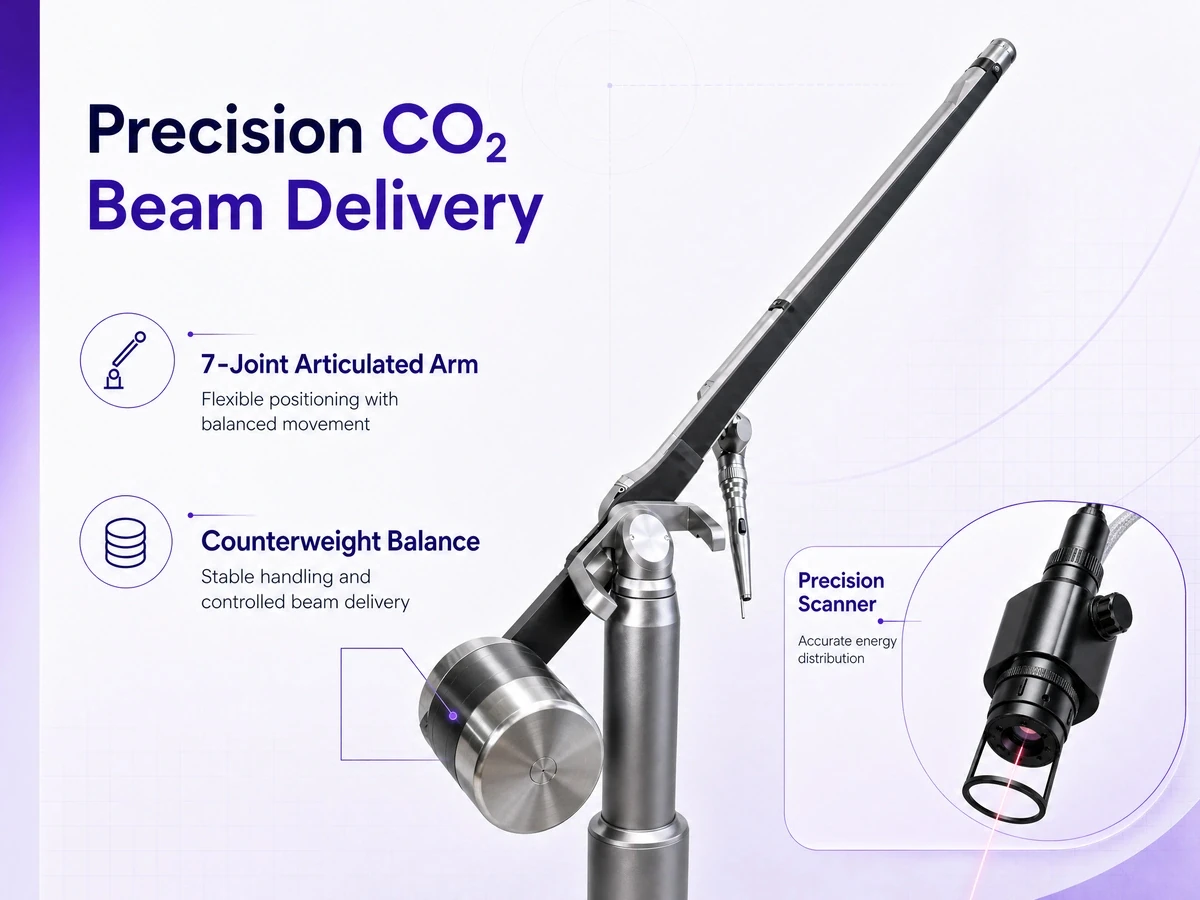femimed® dual — 75w fractional co₂ laser & vacuum rf microneedling system