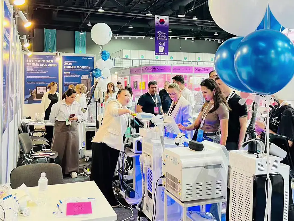 lasertell b2b distributor meeting almaty medical show