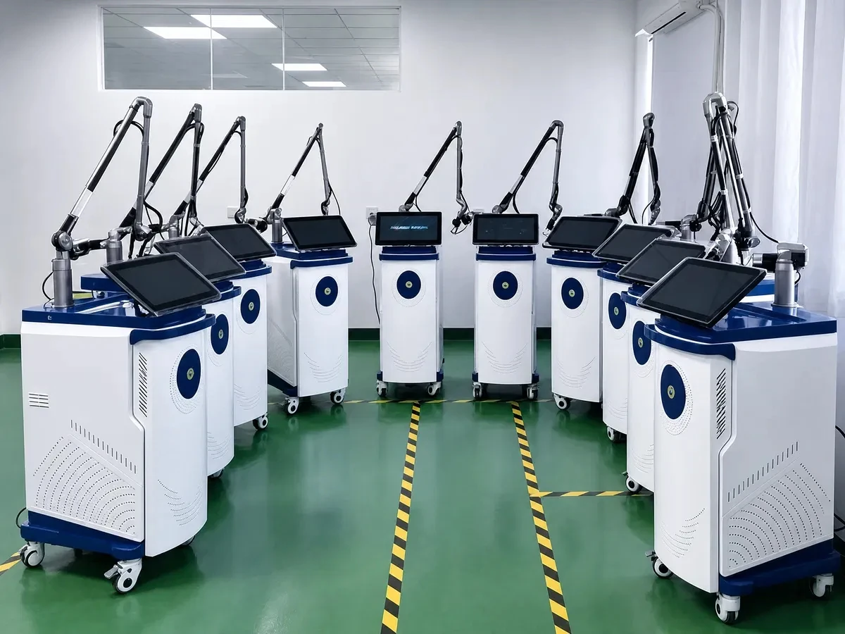 femimed® dual — 75w fractional co₂ laser & vacuum rf microneedling system