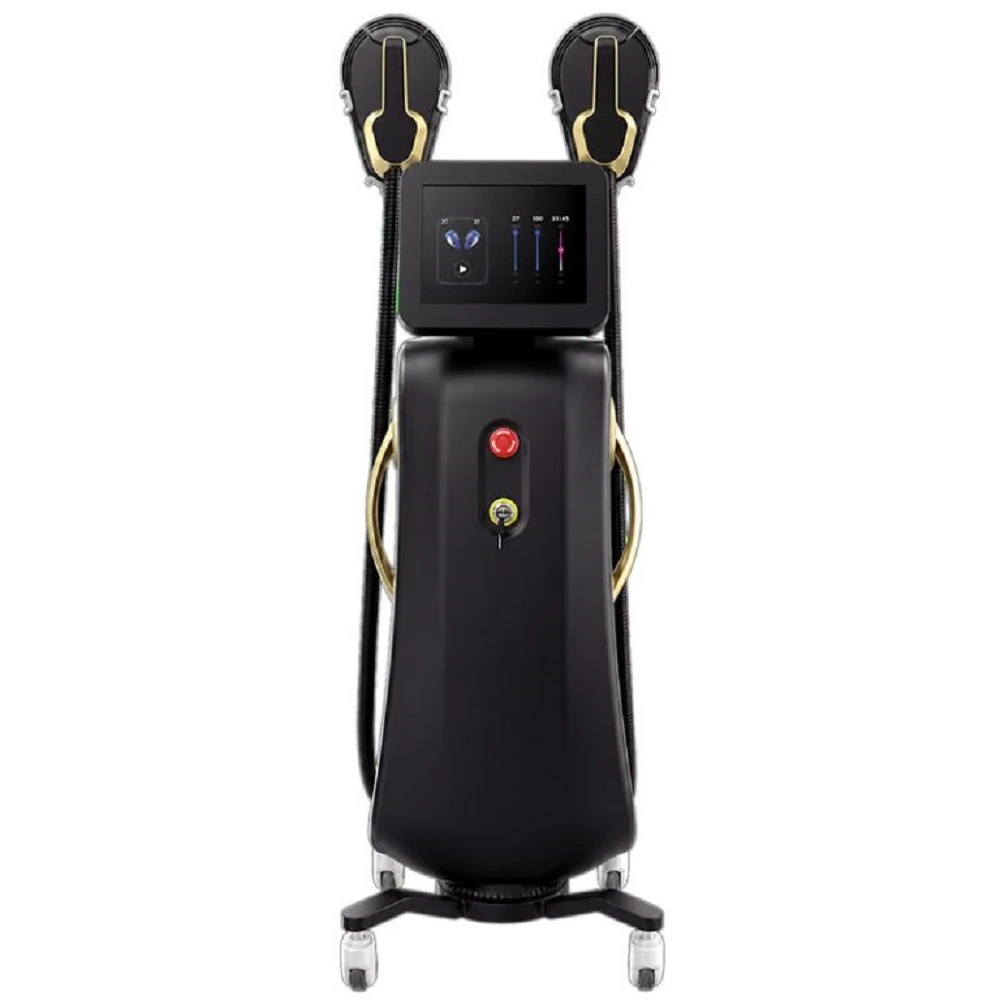 2 handles himet ems body sculpting machine muscle stimulator fat loss beauty equipment