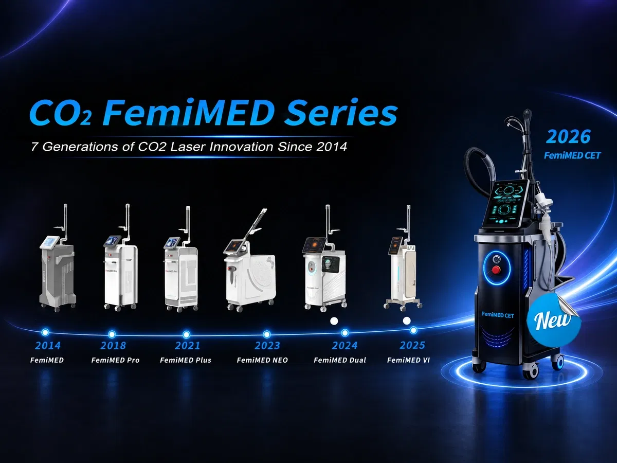 femimed cem — 75w / 120w high power 3 in 1 co₂ laser system