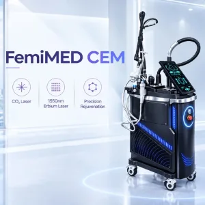 femimed cem — 75w / 120w high power 3 in 1 co₂ laser system