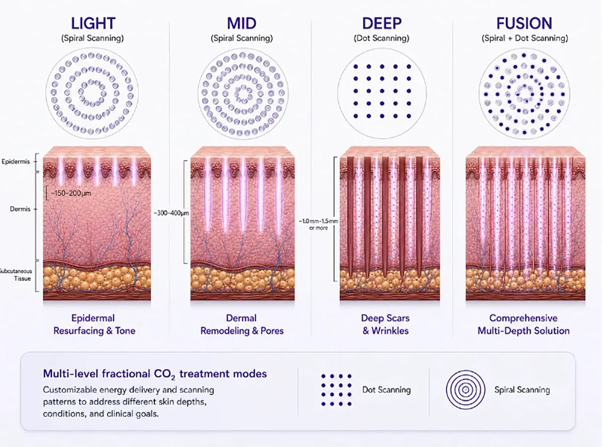 femimed cem — 75w / 120w high power 3 in 1 co₂ laser system
