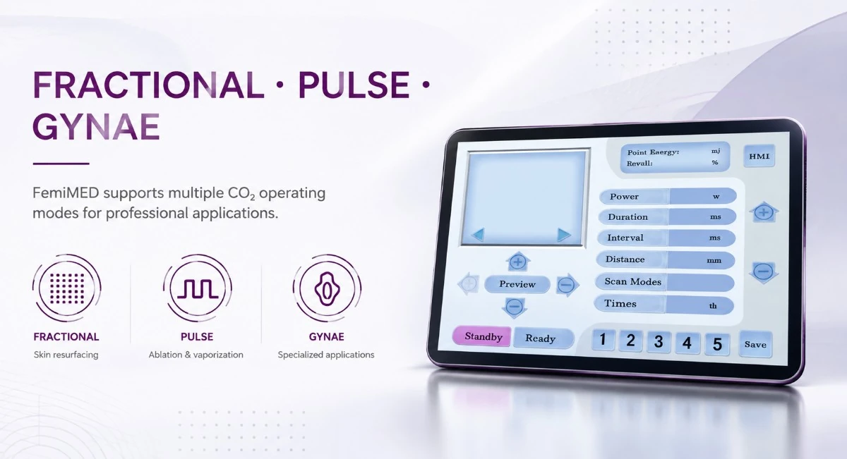 femimed — professional co₂ laser system