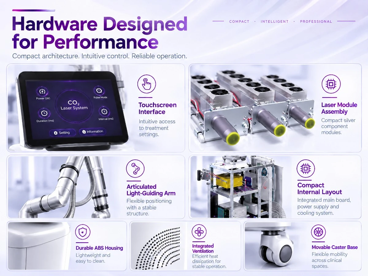 femimed neo — 75w compact co₂ laser system