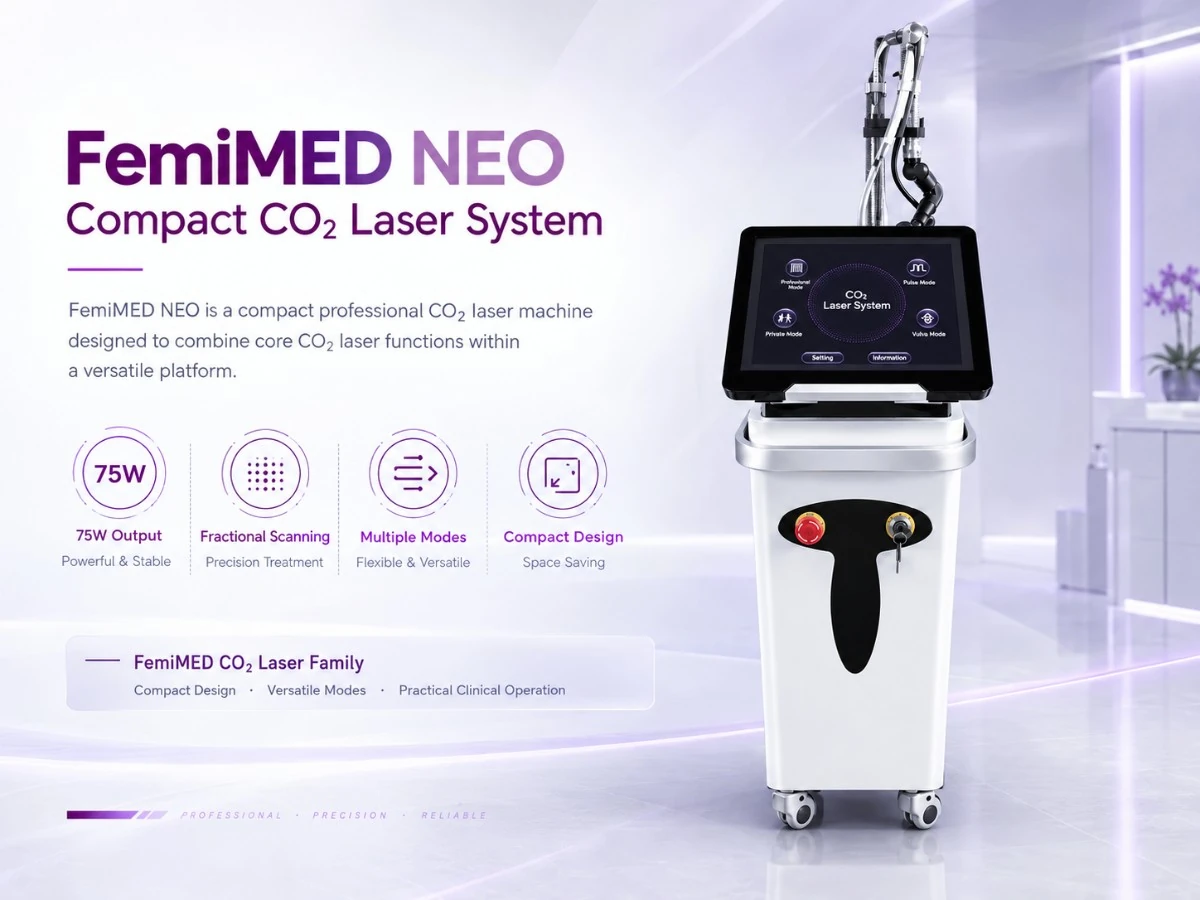 femimed neo — 75w compact co₂ laser system