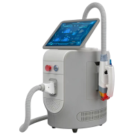 non contact system laser 755+1064nm alex alexandrite hair removal machine