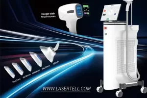 depimedix diode laser hair removal side view and accessories banner