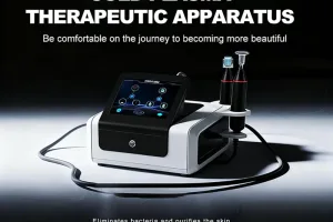 side view of cold plasma therapeutic apparatus banner