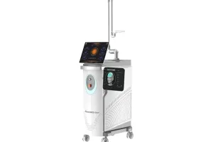 Professional fractional CO2 laser machine with 7-joint articulated arm for aesthetic clinic skin resurfacing