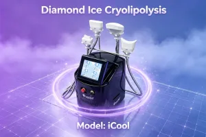 icool diamond ice cryolipolysis machine 4 handles fat freezing body slimming aesthetic equipment