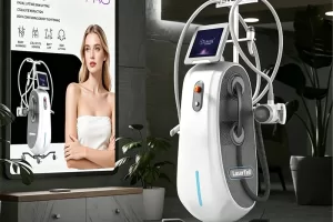 v shape body slimming machine plushape multifunction body contouring device banner