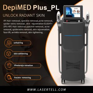 newly design ipl opt e light dpl machine/ sanhe skin rejuvenation pigment freckle laser hair removal ipl depimed plus pl-1
