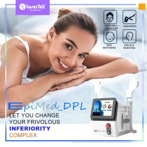 wholesale 2 in1 portable opt laser hair removal machine ipl laser skin rejuvenation tattoo removal acne treatment machine ce oem epimed dpl